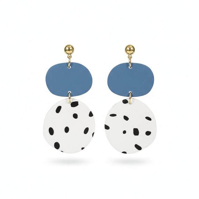 Brinco Blue Dots